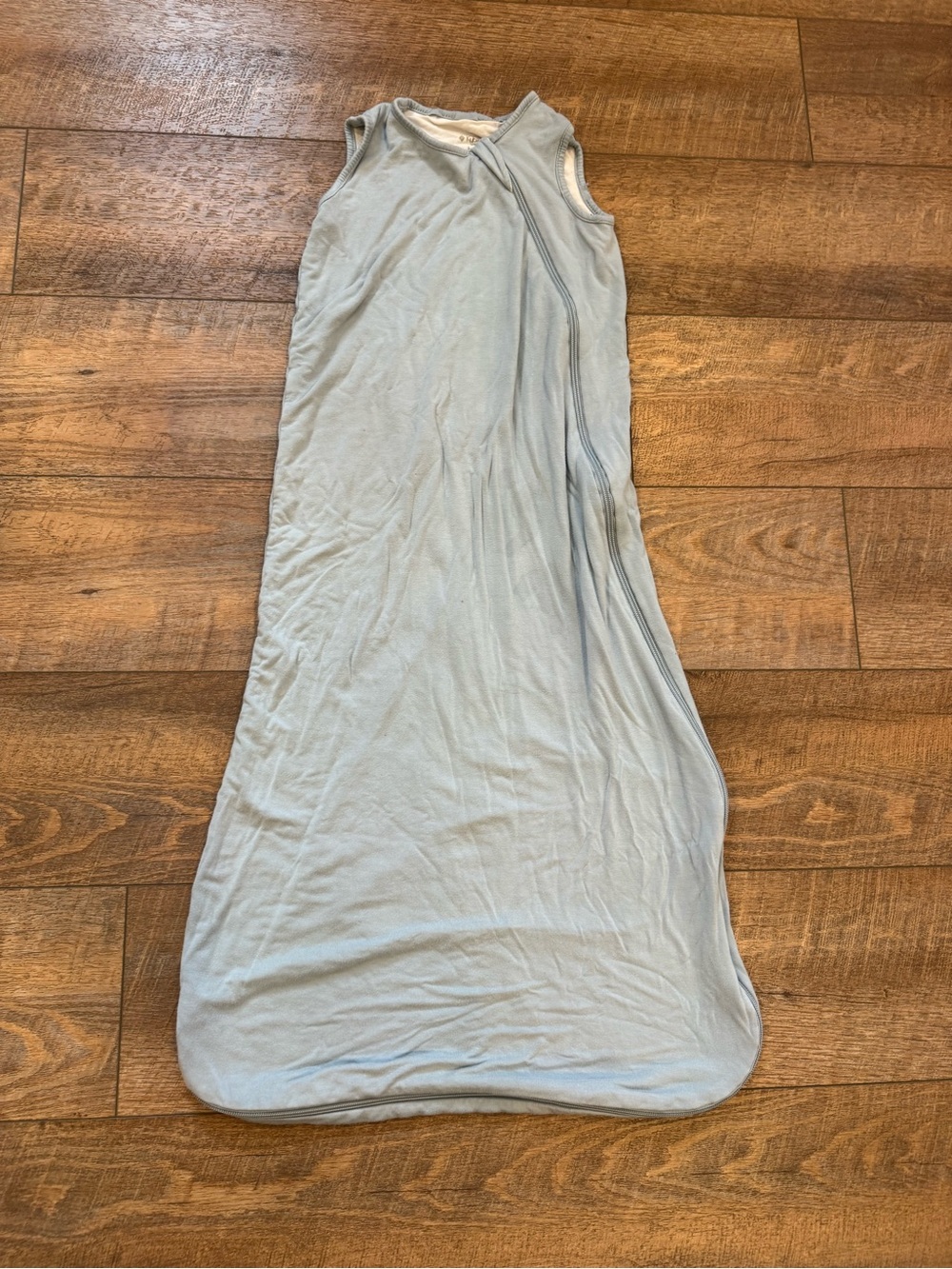 Kyte Baby Sleep Sack Size Large Blue Bamboo Wearable Blanket